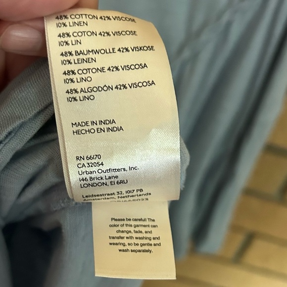 NWT Free People Moonlit Midi Rock Crystal Oversized T Shirt Size Small - Picture 6 of 8